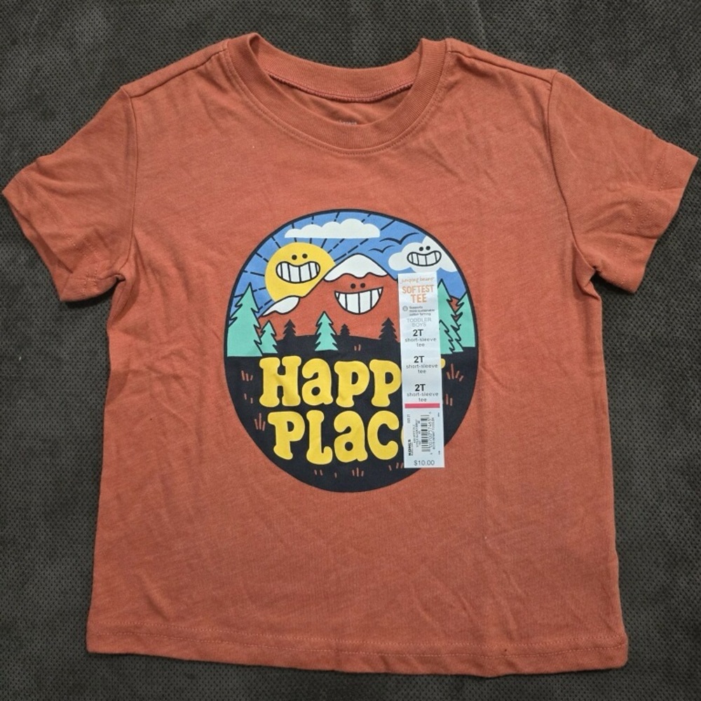 Jumping Beans Toddlers Tee 2T - New